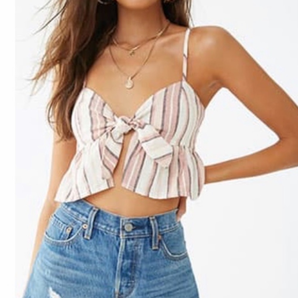forever 21 tie top